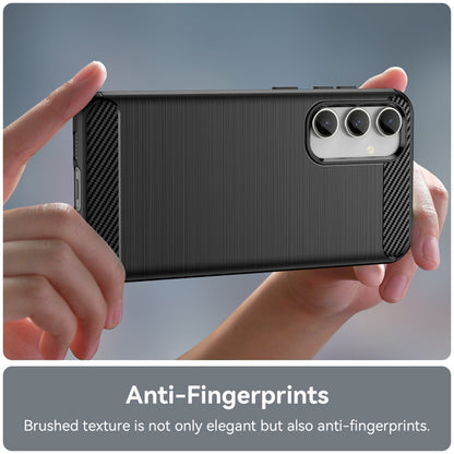 Hülle für Samsung Galaxy A35 5G A356, Techsuit, Carbon, Schwarz