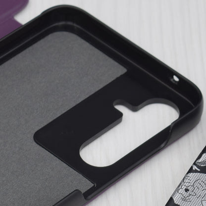 Hülle für Samsung Galaxy A35 5G A356, Techsuit, eFold, Lila
