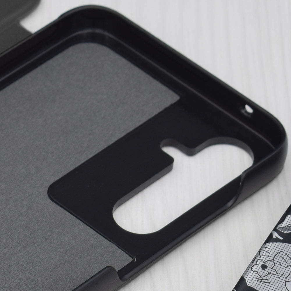 Hülle für Samsung Galaxy A35 5G A356, Techsuit, eFold, Schwarz