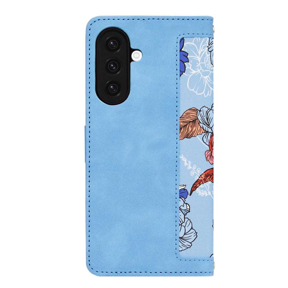 Hülle für Samsung Galaxy A36 A366, Techsuit, FlipCraft, Blau