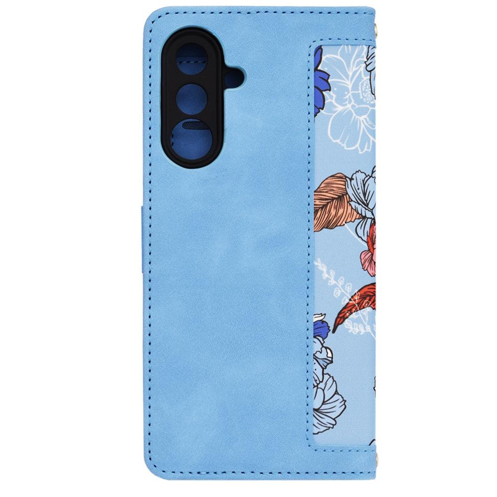Hülle für Samsung Galaxy A36 A366, Techsuit, FlipCraft, Blau
