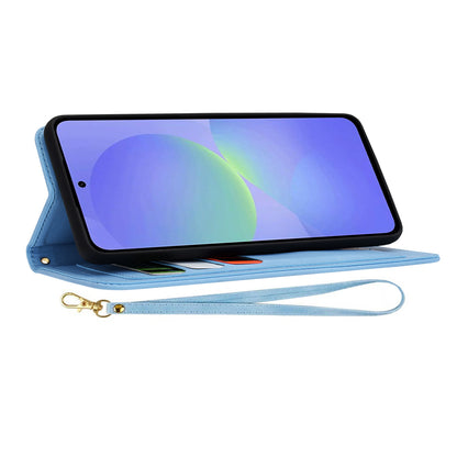 Hülle für Samsung Galaxy A36 A366, Techsuit, FlipCraft, Blau