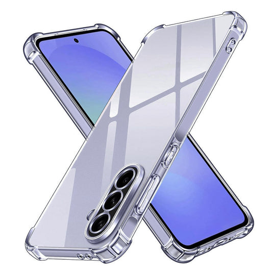Hülle für Samsung Galaxy A36 A366, Techsuit, stoßfest klar, transparent