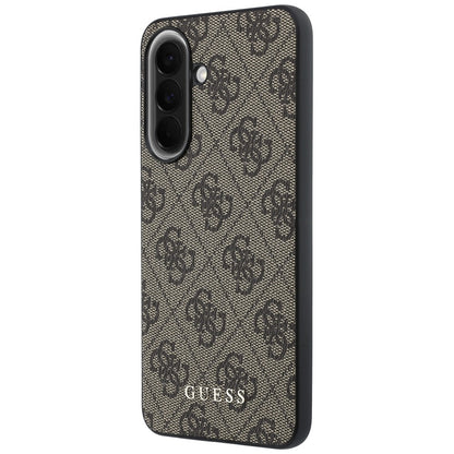 Hülle für Samsung Galaxy A37 5G, Guess, 4G Classic Logo Charm, Braun