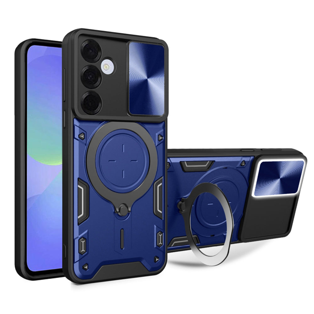 Hülle für Samsung Galaxy A37 5G, Techsuit, CamGuard Pro, Blau