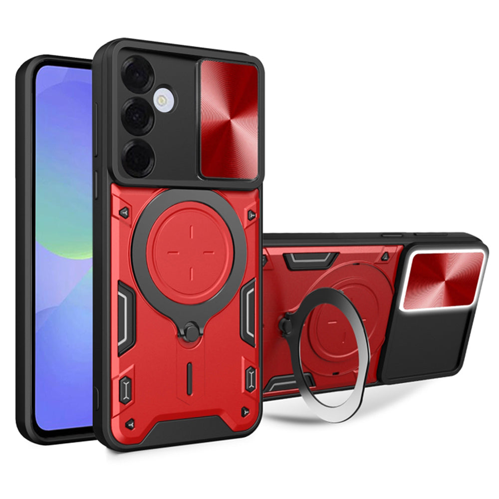 Hülle für Samsung Galaxy A37 5G, Techsuit, CamGuard Pro, Rot
