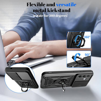 Hülle für Samsung Galaxy A37 5G, Techsuit, CamShield, Roségold