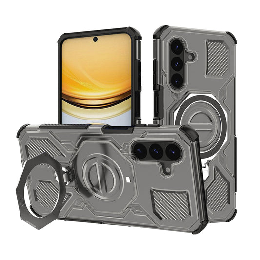 Hülle für Samsung Galaxy A37 5G, Techsuit, Carbon Shield Pro, Rauchfarben