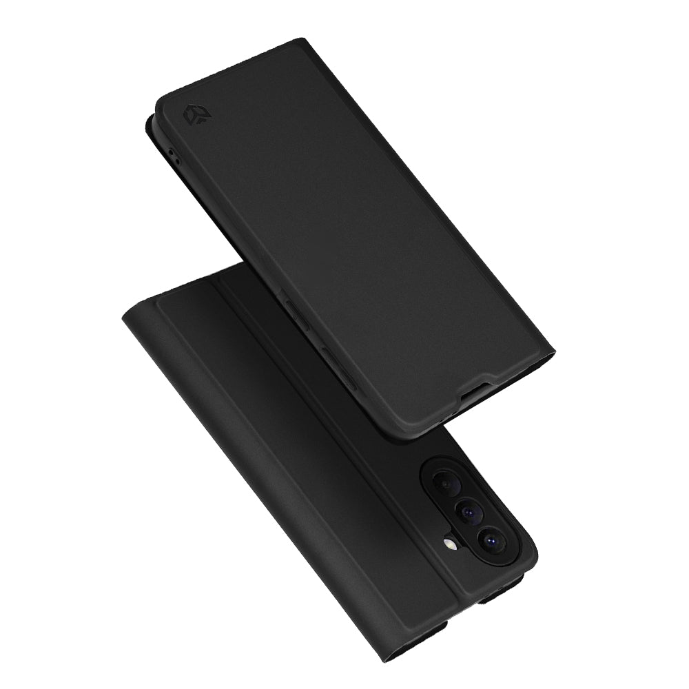 Hülle für Samsung Galaxy A37 5G, Techsuit, Magskin Book, Schwarz