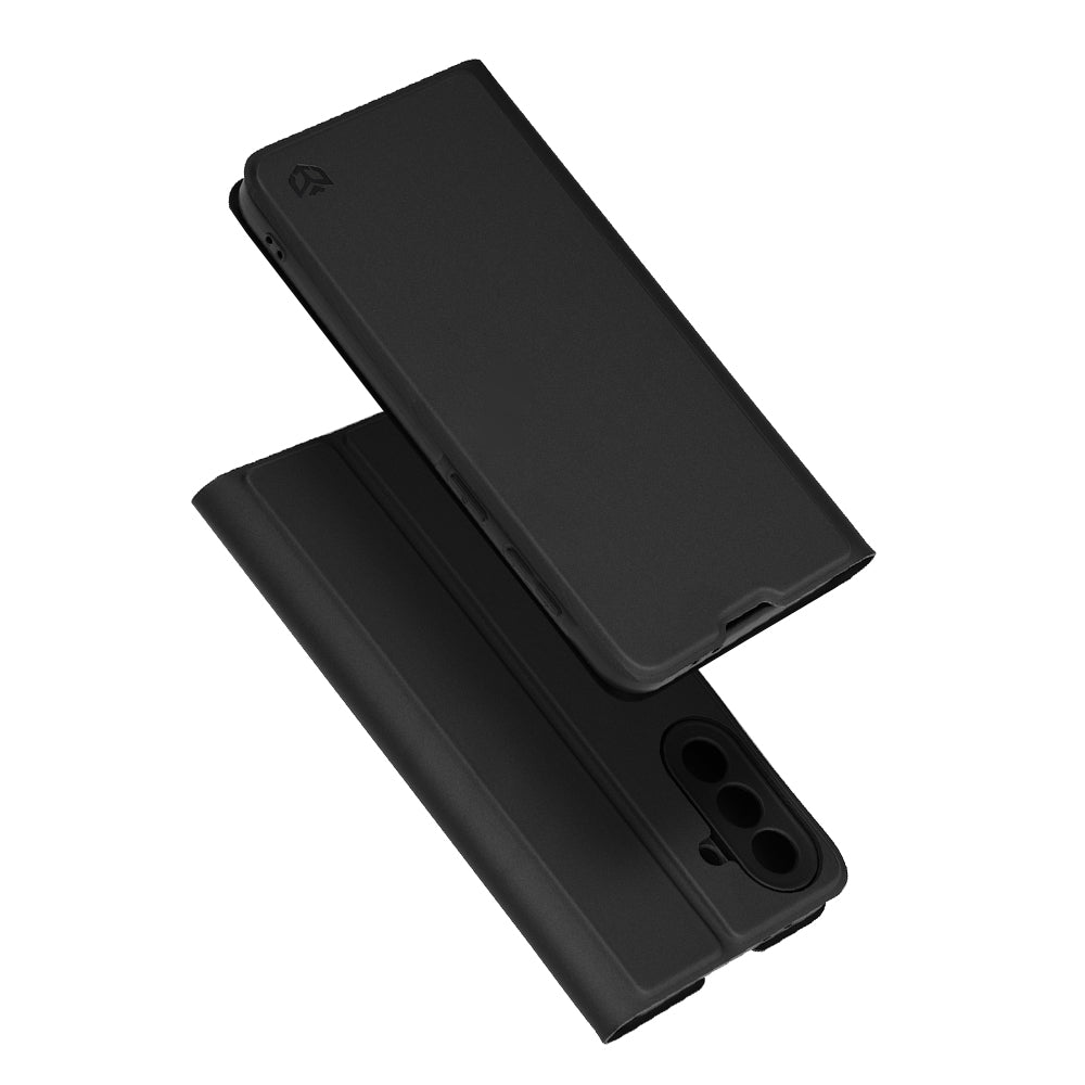 Hülle für Samsung Galaxy A37 5G, Techsuit, Magskin Book, Schwarz