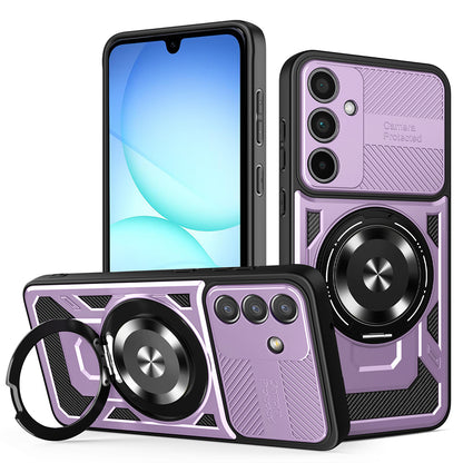 Case for Samsung Galaxy A37 5G, Techsuit, RuggedCam, Purple