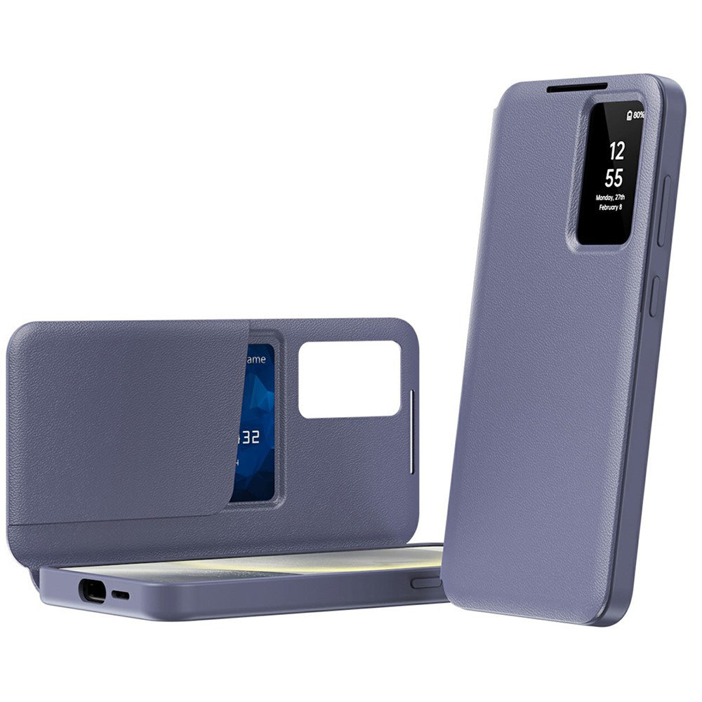 Hülle für Samsung Galaxy A37 5G, Techsuit, SmartView, Lila