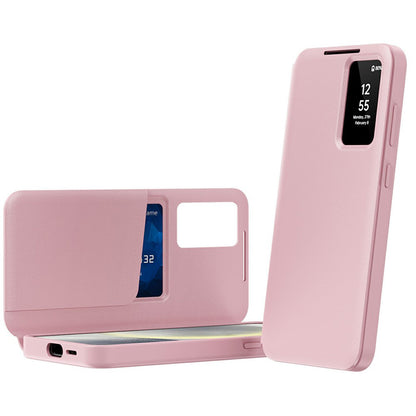 Hülle für Samsung Galaxy A37 5G, Techsuit, SmartView, Rosa