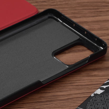 Hülle für Samsung Galaxy A51 A515, Techsuit, eFold, Rot