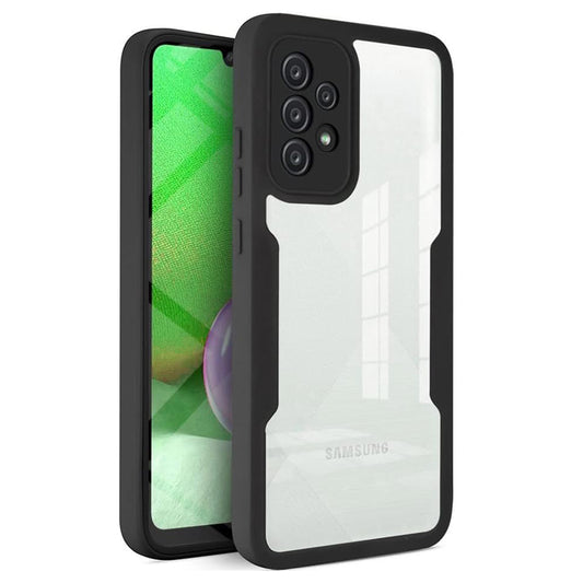 Case for Samsung Galaxy A52s 5G A528 / A52 5G A526 / A52 A525, Techsuit, ColorVerse 360, Black