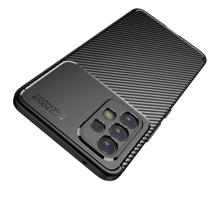 Hülle für Samsung Galaxy A53 5G A536, Techsuit, CarbonFiber, Schwarz
