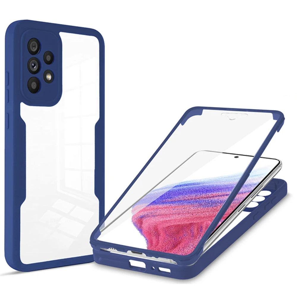 Case for Samsung Galaxy A53 5G A536, Techsuit, ColorVerse 360, Blue
