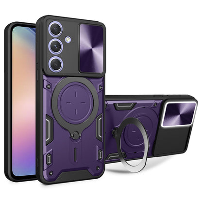 Hülle für Samsung Galaxy A54 A546, Techsuit, CamGuard Pro, Lila