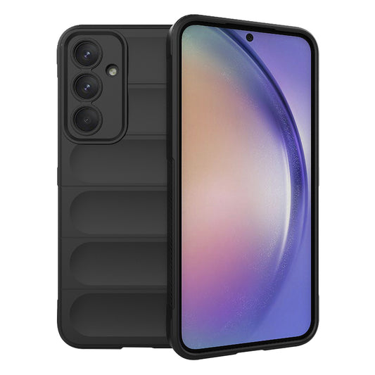 Hülle für Samsung Galaxy A54 A546, Techsuit, Magic Shield, Schwarz