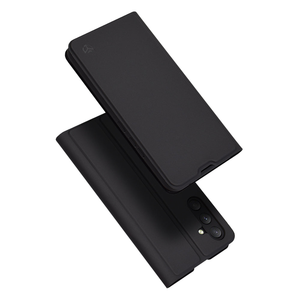 Hülle für Samsung Galaxy A54 A546, Techsuit, Magskin Book, Schwarz