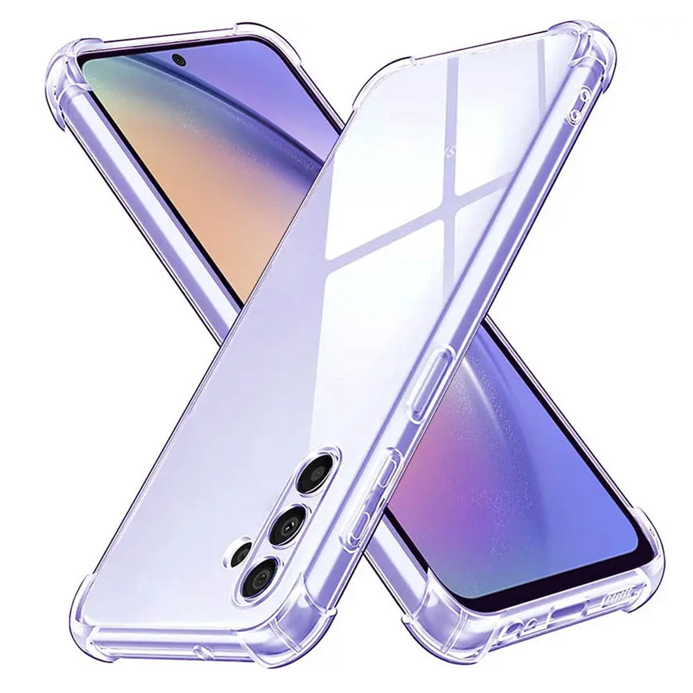 Case for Samsung Galaxy A54 A546, Techsuit, Shockproof Clear, Transparent