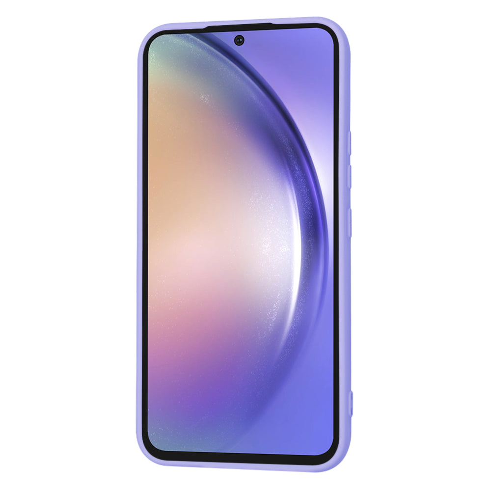 Hülle für Samsung Galaxy A54 A546, Techsuit, SoftFlex, Hellviolett