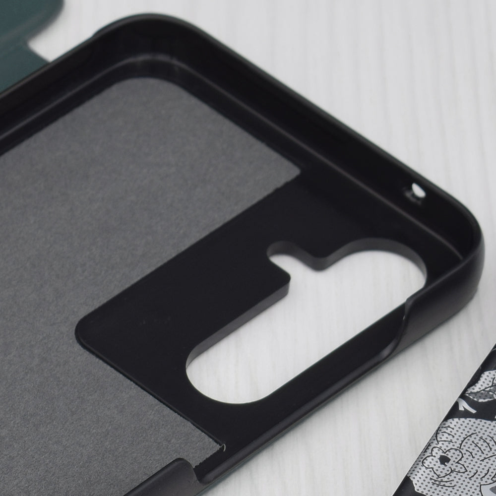 Hülle für Samsung Galaxy A55 5G A556, Techsuit, eFold, Grün