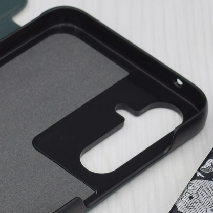 Hülle für Samsung Galaxy A55 5G A556, Techsuit, eFold, Grün