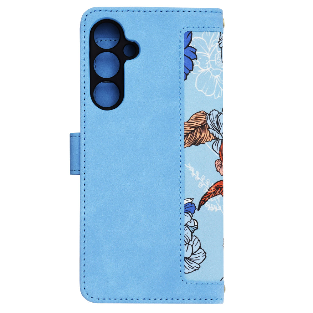 Hülle für Samsung Galaxy A55 5G A556, Techsuit, FlipCraft, Blau