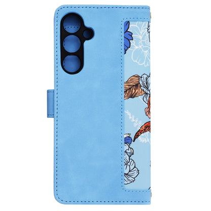 Hülle für Samsung Galaxy A55 5G A556, Techsuit, FlipCraft, Blau