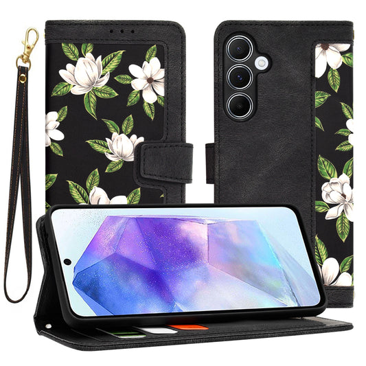 Hülle für Samsung Galaxy A55 5G A556, Techsuit, FlipCraft, Schwarz