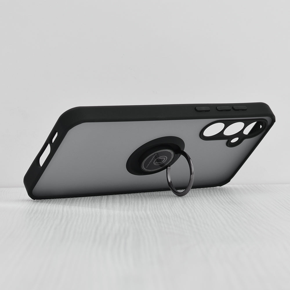 Hülle für Samsung Galaxy A55 5G A556, Techsuit, Glinth, Schwarz