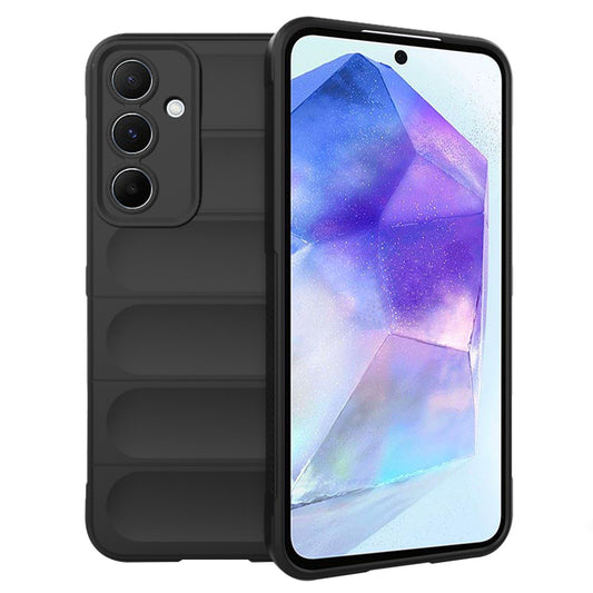 Hülle für Samsung Galaxy A55 5G A556, Techsuit, Magic Shield, Schwarz