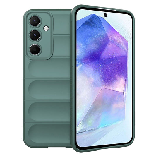 Hülle für Samsung Galaxy A55 5G A556, Techsuit, Magic Shield, Grün