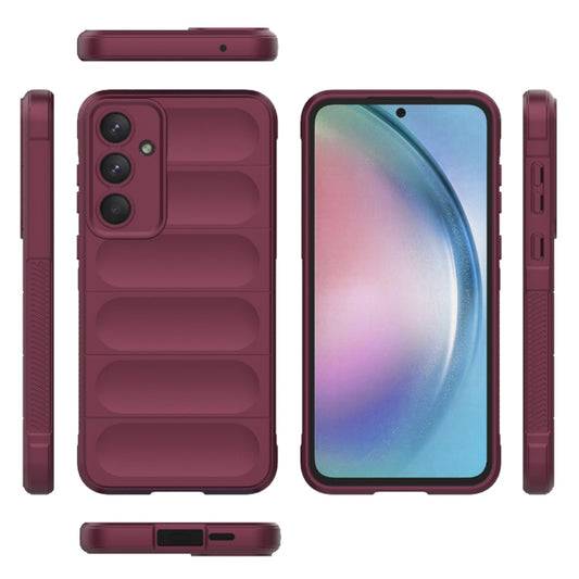 Hülle für Samsung Galaxy A55 5G A556, Techsuit, Magic Shield, Grün