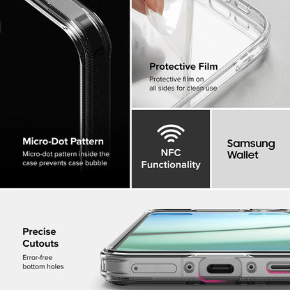 Hülle für Samsung Galaxy A56 A566 / A36 A366, Ringke, Fusion, Transparent