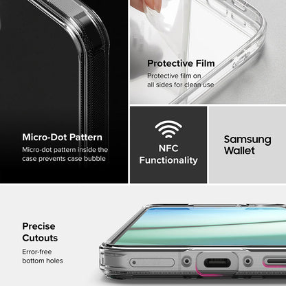 Hülle für Samsung Galaxy A56 A566 / A36 A366, Ringke, Fusion, Matt Transparent