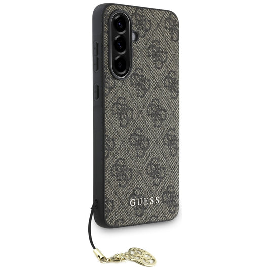 Hülle für Samsung Galaxy A56 A566, Guess, 4G Charm, Braun