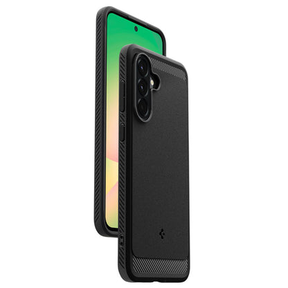 Hülle für Samsung Galaxy A56 A566, Spigen, Rugged Armor, Schwarz ACS09225