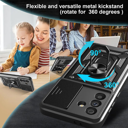 Hülle für Samsung Galaxy A56 A566, Techsuit, CamShield, Blau