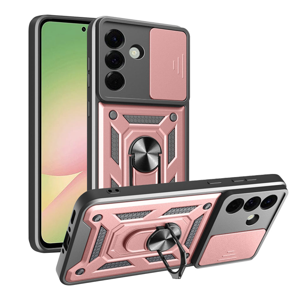 Hülle für Samsung Galaxy A56 A566, Techsuit, CamShield, Rosa