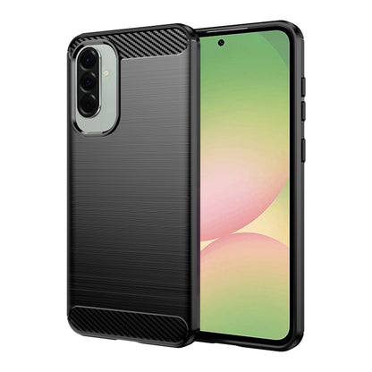 Hülle für Samsung Galaxy A56 A566, Techsuit, Carbon, Schwarz