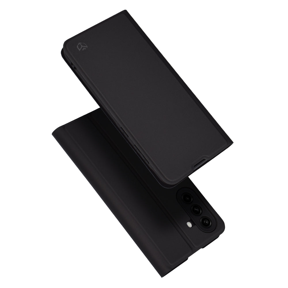 Hülle für Samsung Galaxy A56 A566, Techsuit, Magskin Book, Schwarz