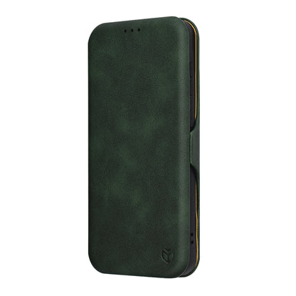 Hülle für Samsung Galaxy A56 A566, Techsuit, Safe Wallet Plus, Grün