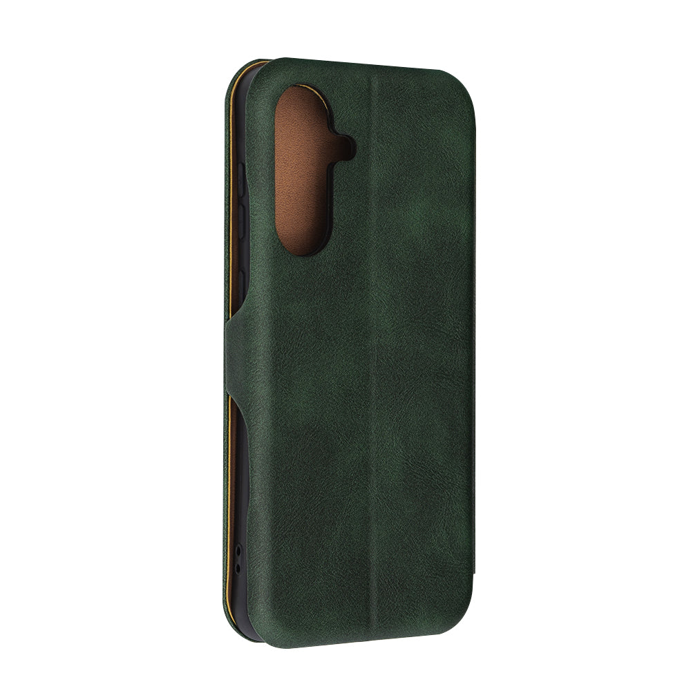 Hülle für Samsung Galaxy A56 A566, Techsuit, Safe Wallet Plus, Grün