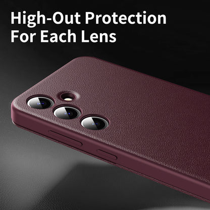 Hülle für Samsung Galaxy A56 A566, Techsuit, SmartView, Rot