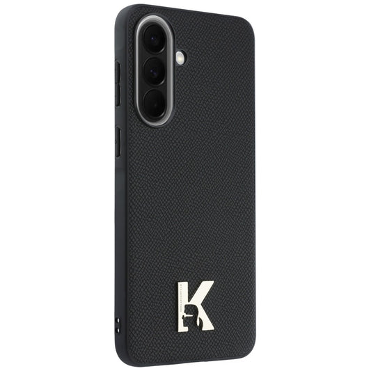 Hülle für Samsung Galaxy A57 5G, Karl Lagerfeld, Karl Head Logo, Schwarz