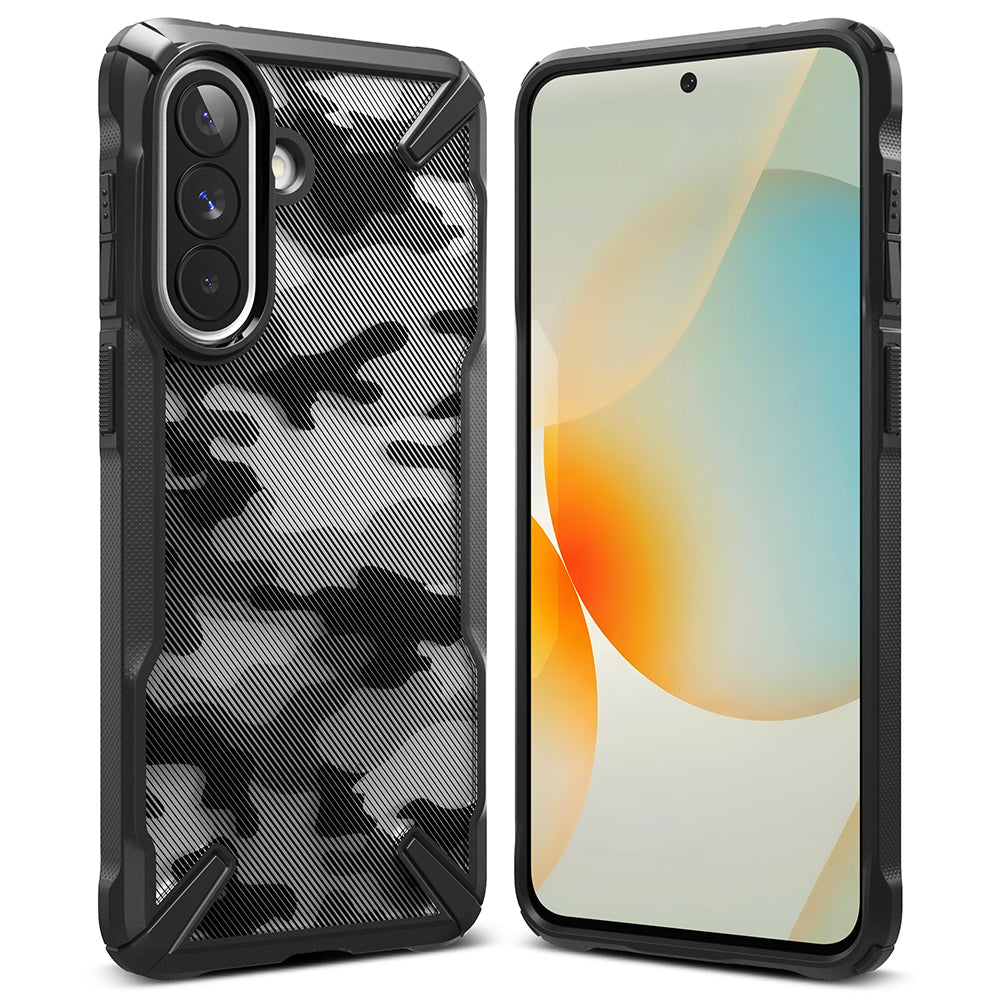 Hülle für Samsung Galaxy A57 5G, Ringke, Fusion X, Tarnmuster
