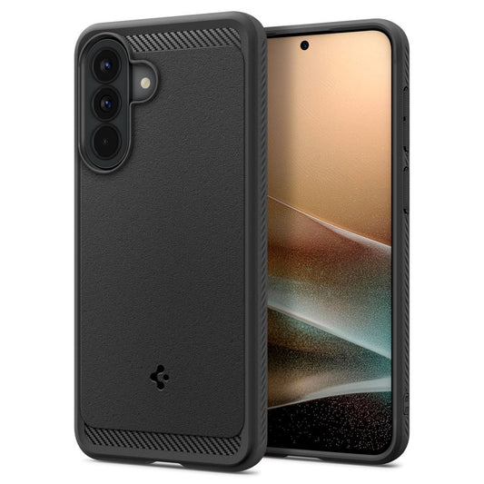 Hülle für Samsung Galaxy A57 5G, Spigen, Rugged Armor, Schwarz ACS09794