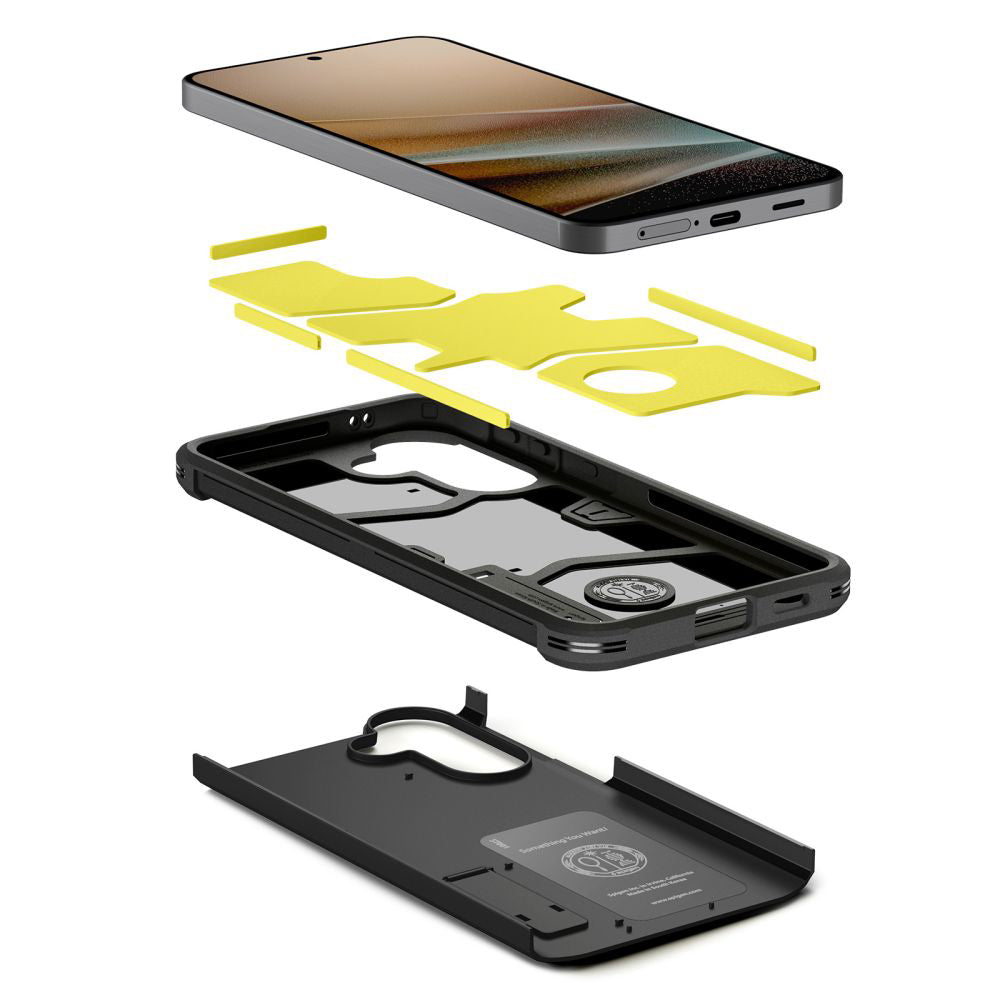 Hülle für Samsung Galaxy A57 5G, Spigen, Tough Armor, Schwarz ACS11125